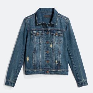 Articles Of Society Distressed Blue Denim Jacket